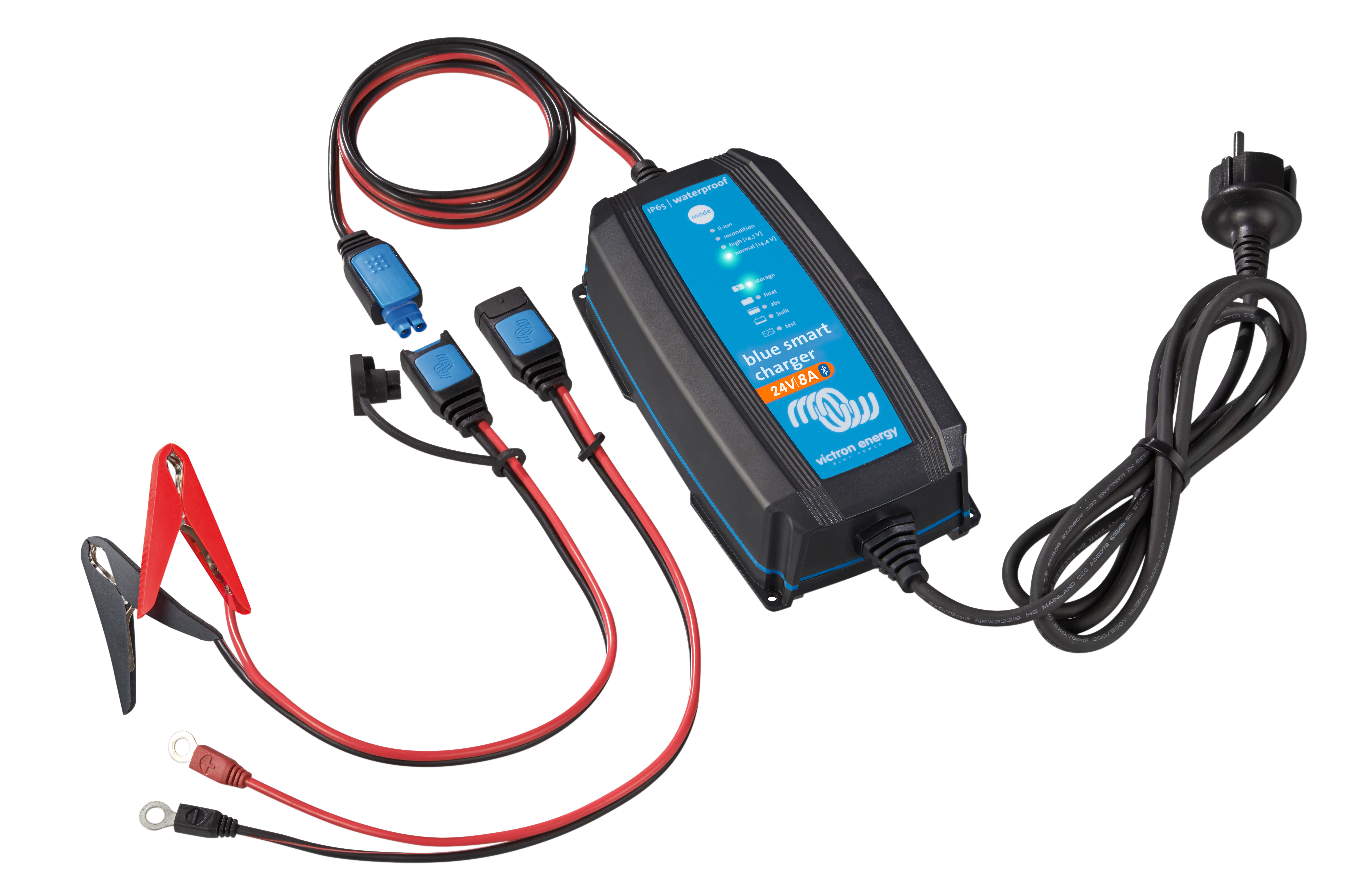 BLUE SMART IP65 CHARGER24V/8A+DC CONNECTOR