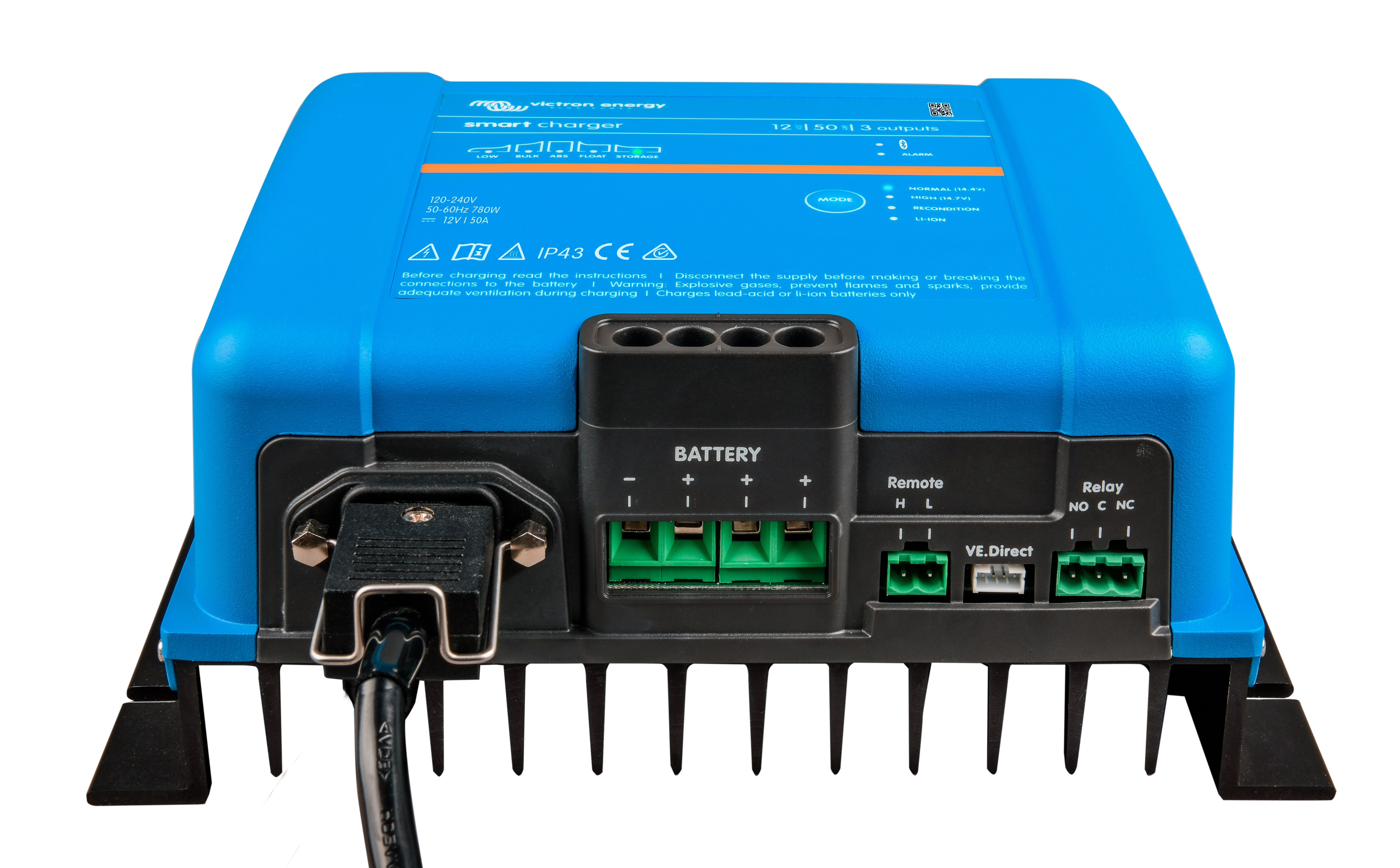 PHOENIX SMART IP43 - 12/50(3) CHARGER 120-240V