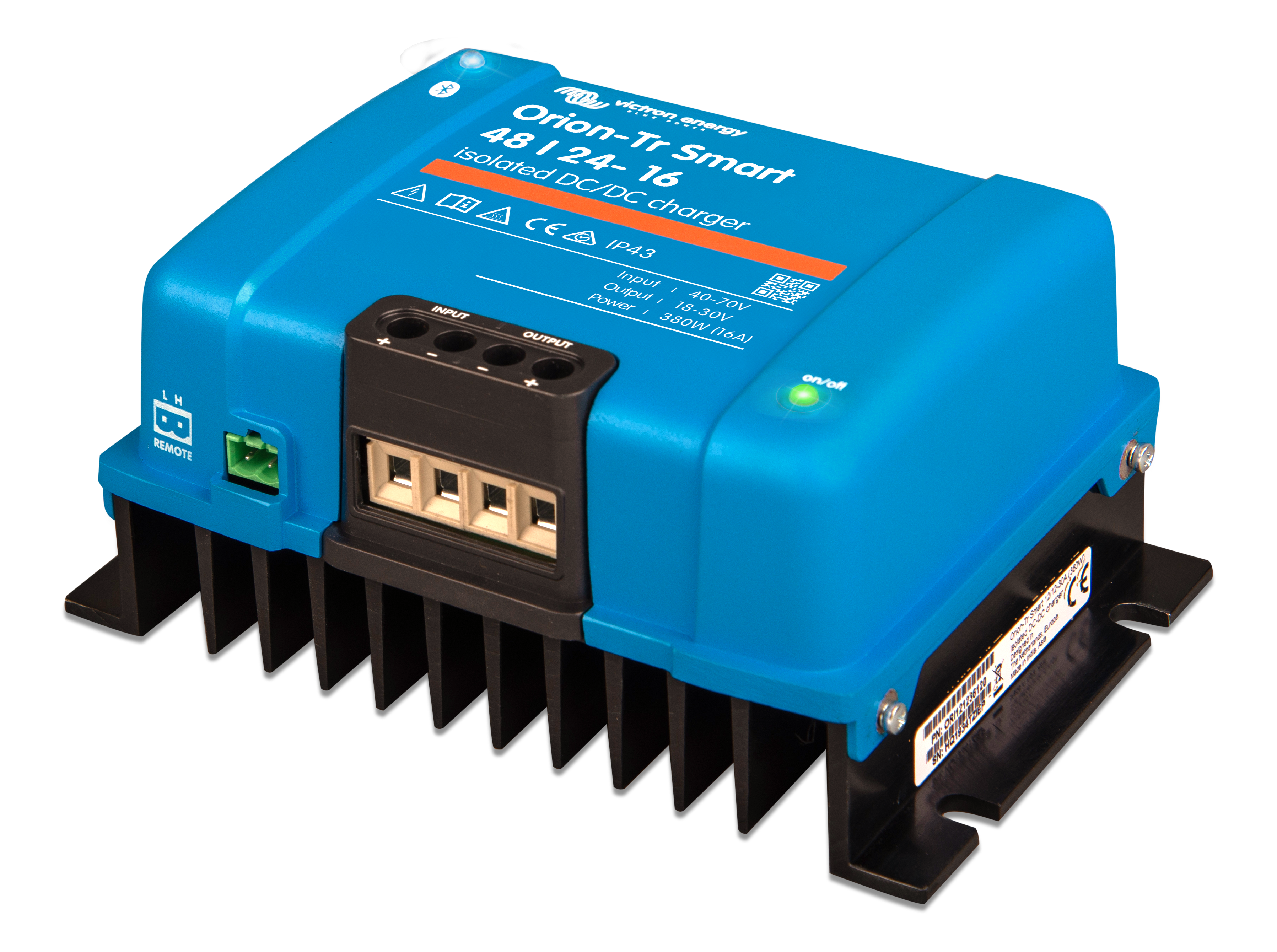 ORION-TR SMART ISOLATED 48/24V-16A DC-DC CHARGER