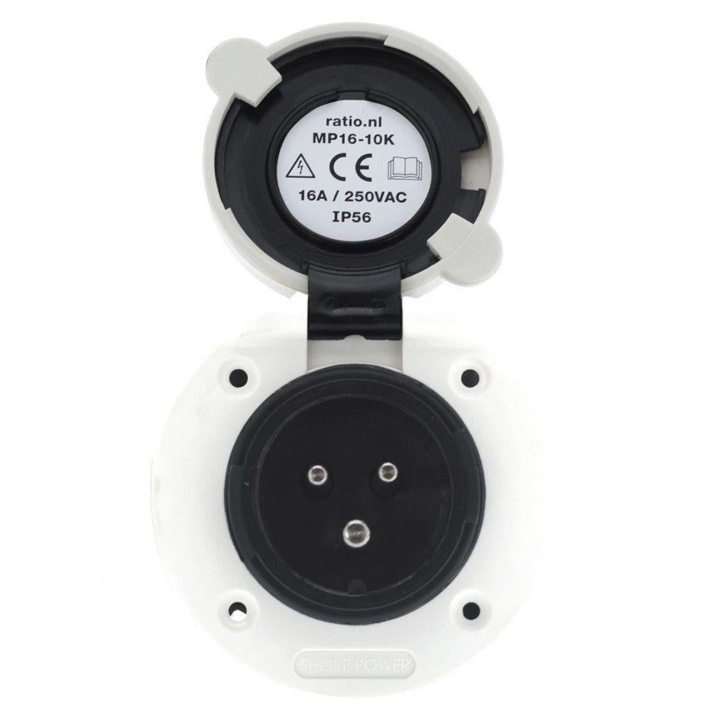 VICTRON ENERGY 16A PRİZ PLASTİK KAPAKLI