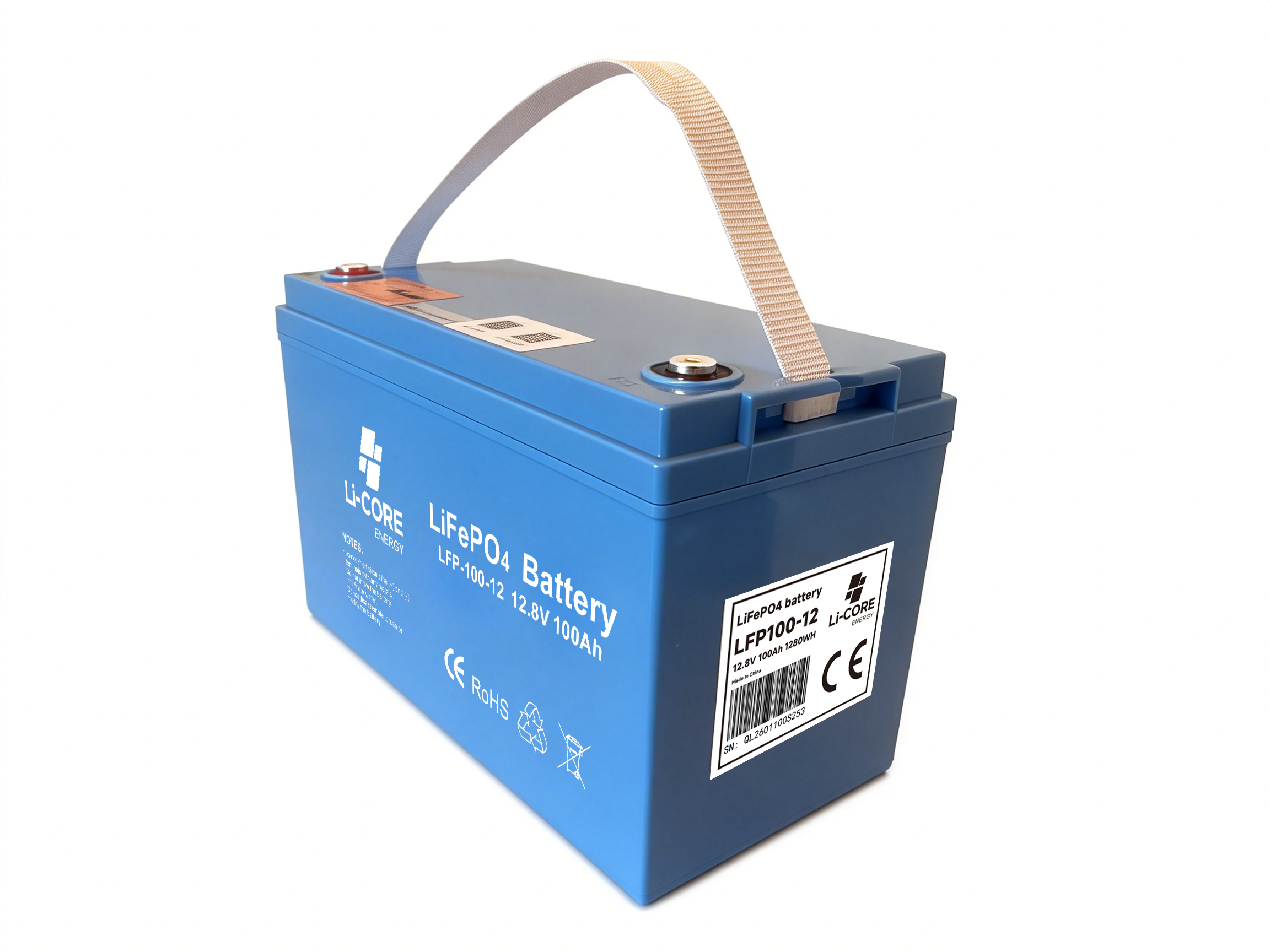 LI-CORE LiFe PO4 12.8V/100Ah LİTYUM AKÜ - SMART