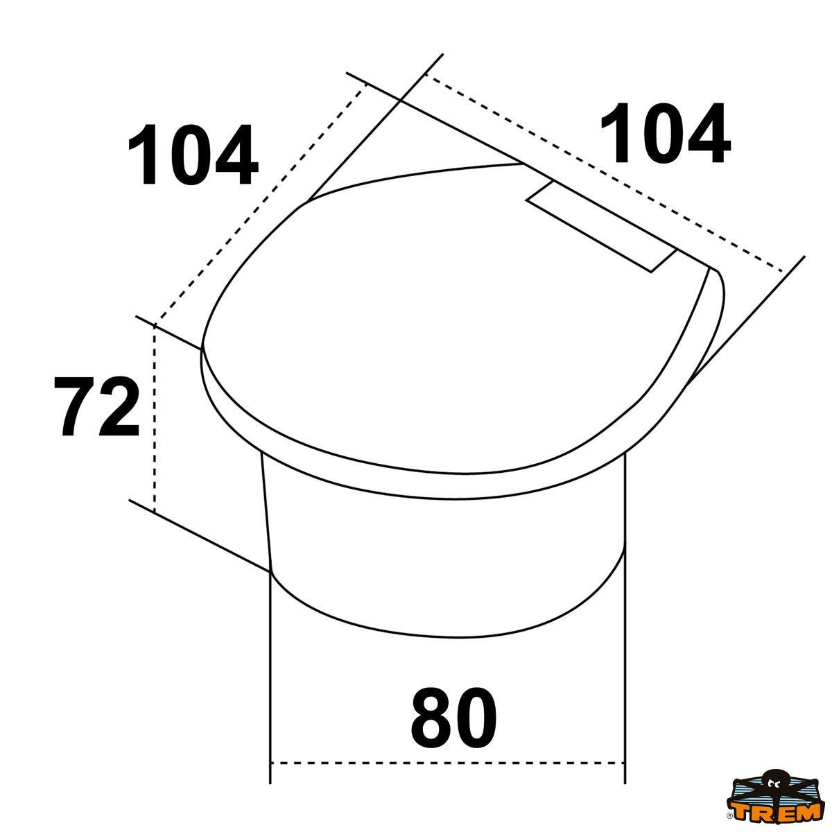 TREM HORTUMLU DUŞ&YUVA, PİRİNÇ ÜZERİ KROMAJ,2.5 MT