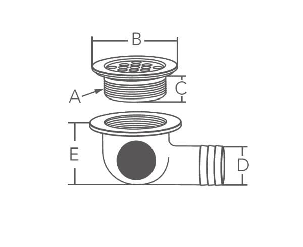Su gideri 38MM BOY 61MM