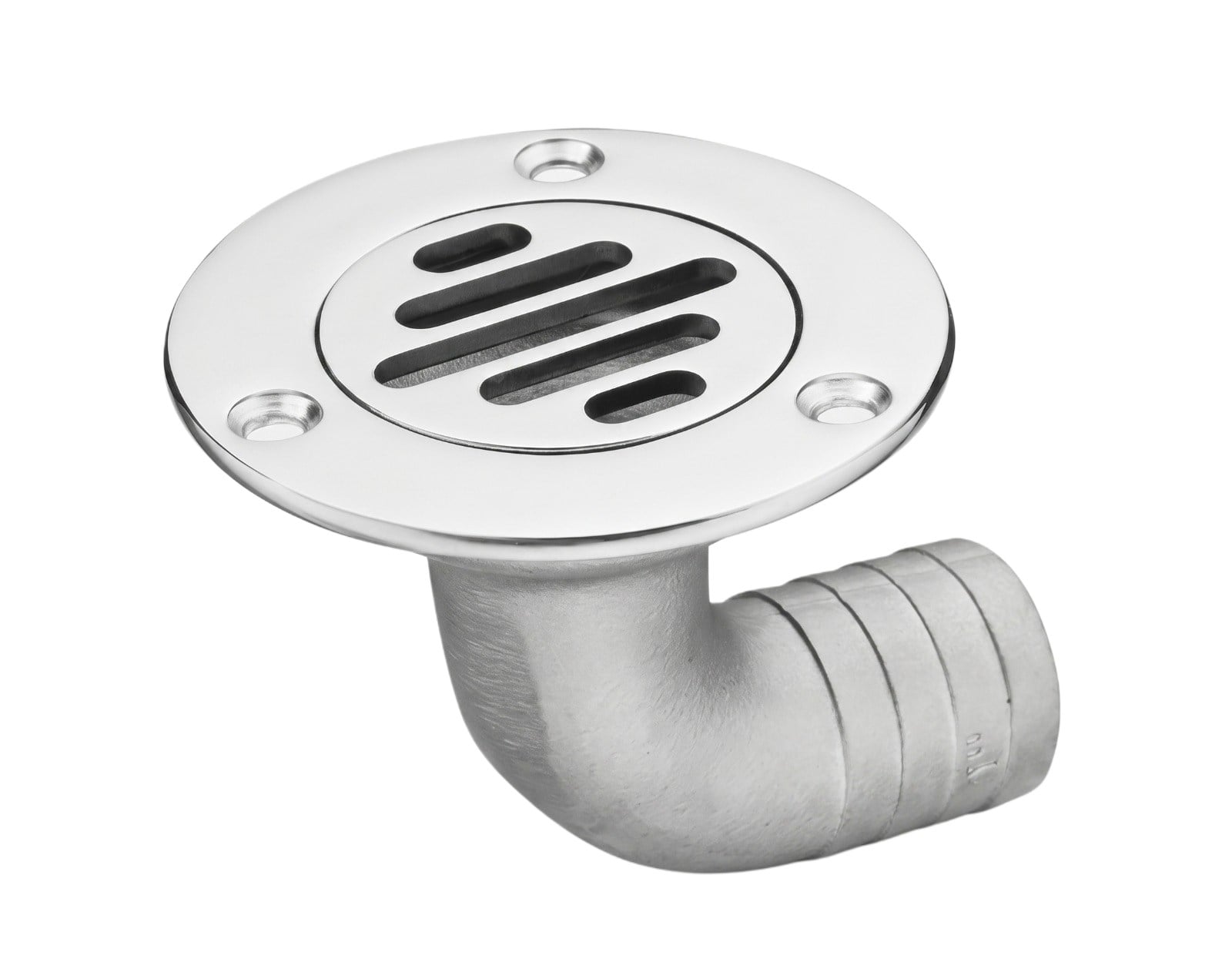 SU GİDERİ. PASL.ÇELİK 90° GİRİŞ:25MM -MODEL B-