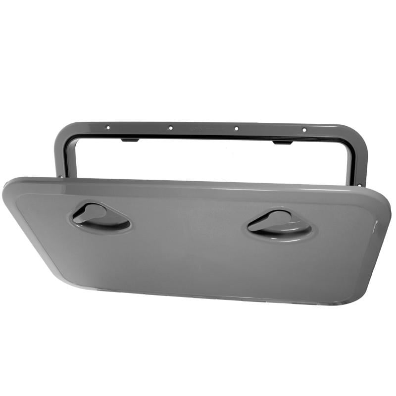 Su Geçirmez Gömme Kapak, 353X606mm, Gri