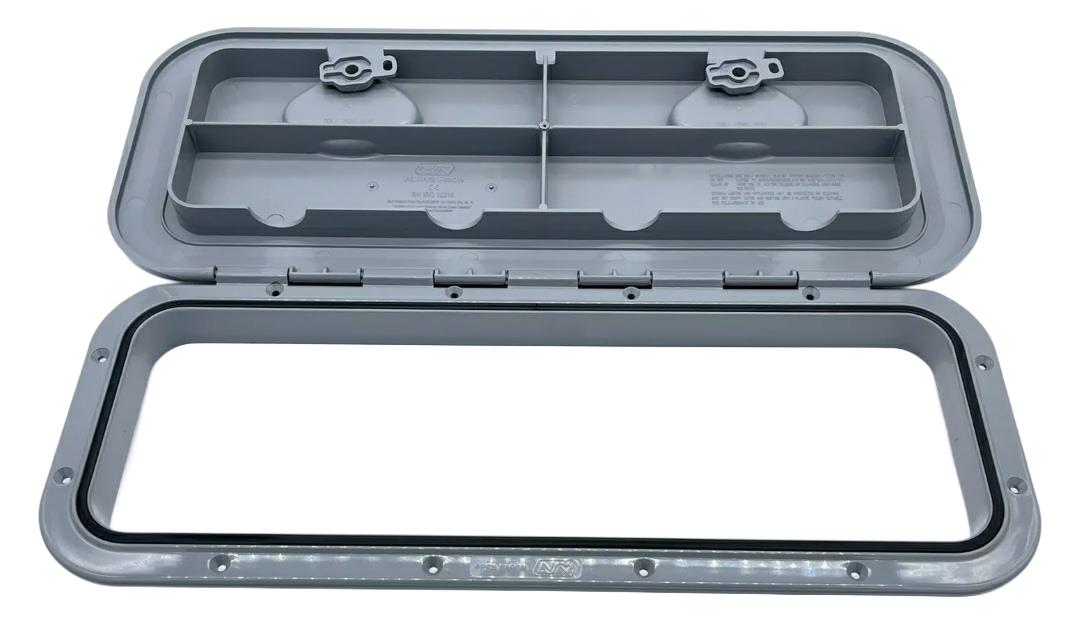 Su Geçirmez Gömme Kapak 243X607mm, Gri