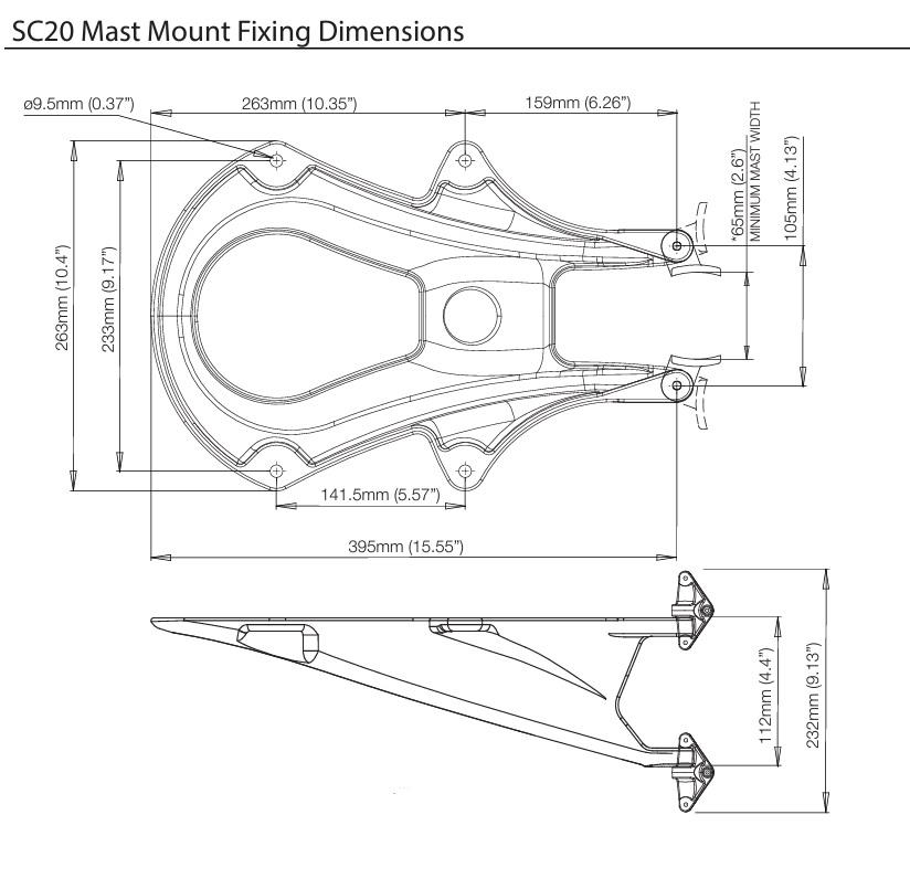 Sabit direk platformları 2,1kg 2,6