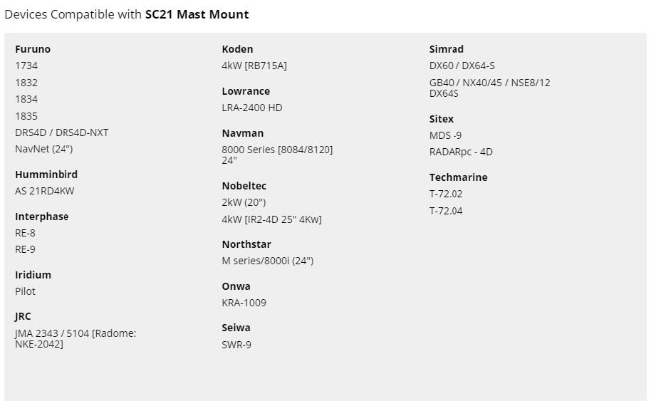 Sabit direk platformları 2,1kg 2,6