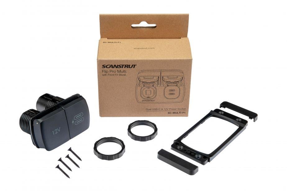 Flip Pro SC-MULTI-F1 Çiftli Type-C/12V Soket