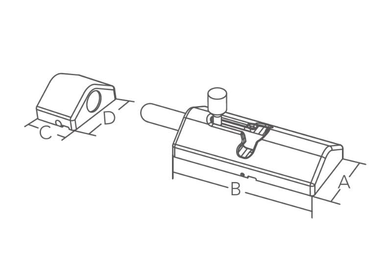 Marine Town Delüks Sürgülü Kilit