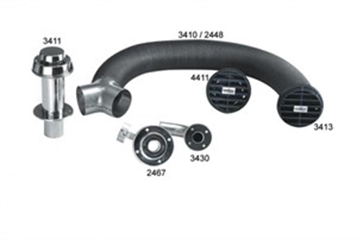 4411, 40 D modeli için hava emiş ızgarası
