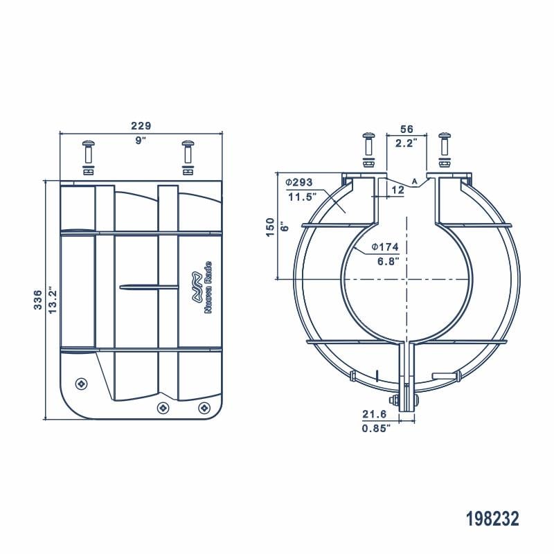 NUOVA RADE PERVANE KORUYUCU,25-35 HP,Ø29CM,TURUNCU