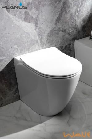 Wave 24V Beyaz Taş Tuvalet
