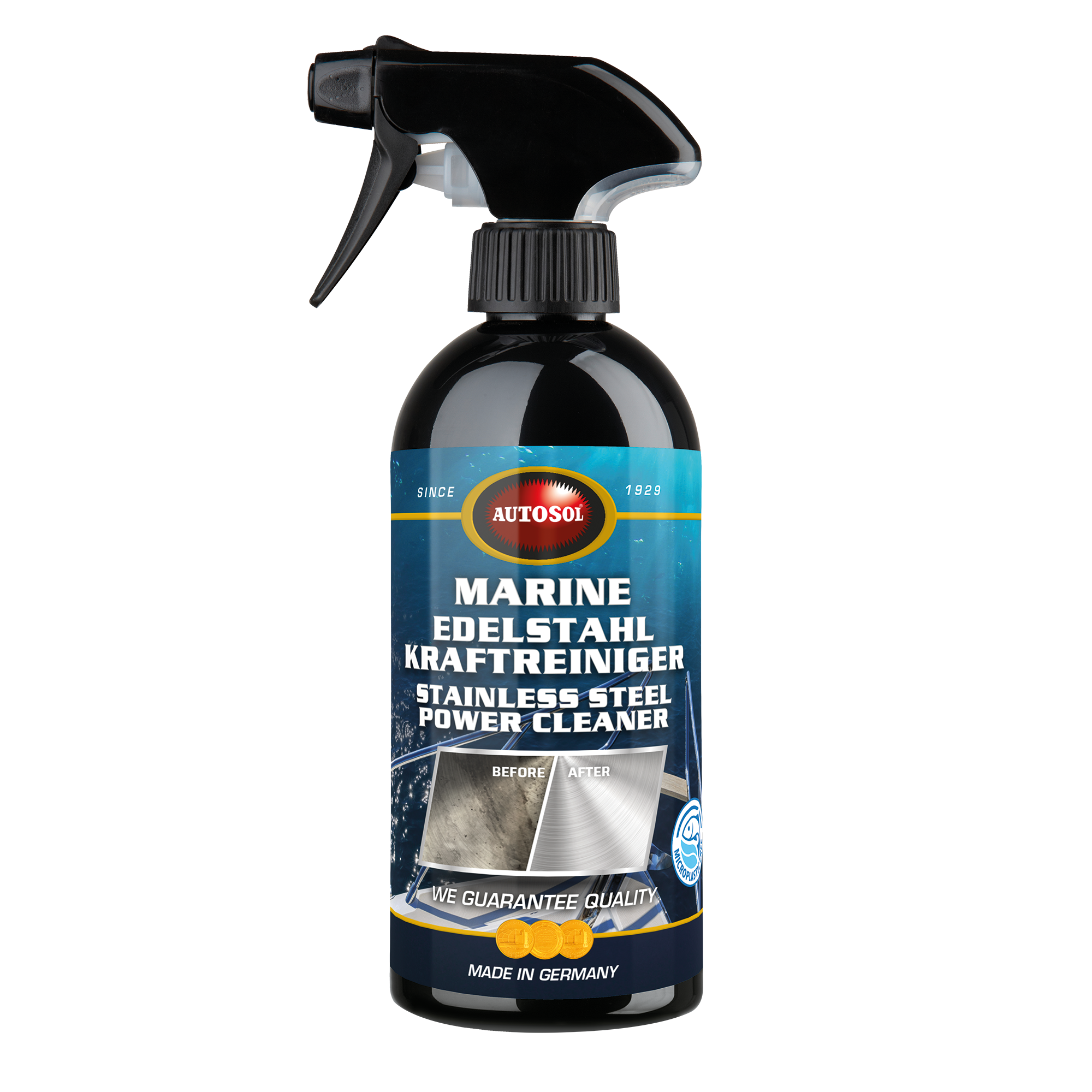 AUTOSOL MARINE PASL.ÇELİK TEMİZLEYİCİ SPREY, 500 M