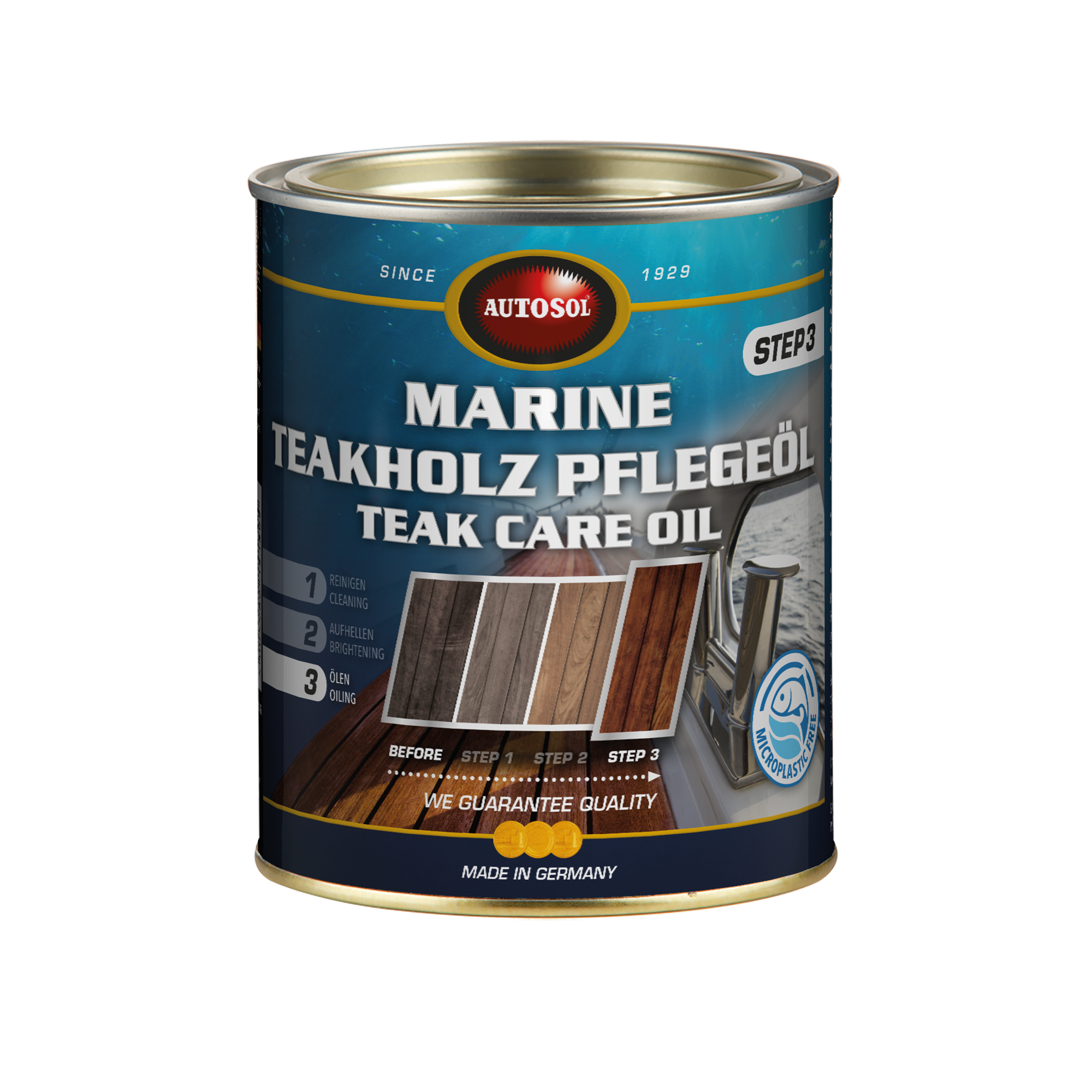 AUTOSOL MARINE TİK YAĞI -3.ADIM- 1 LT