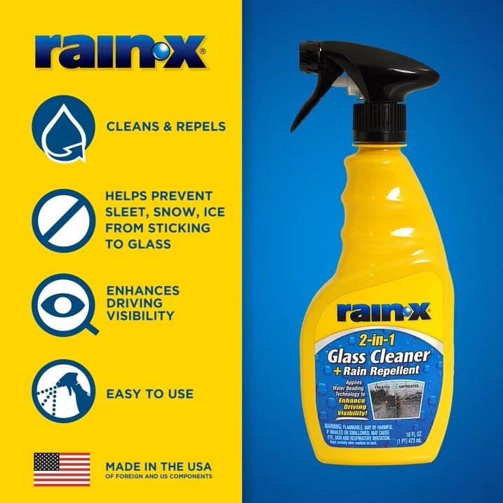 Rain-X 2si1 Arada Cam Temz.ve Yağmur Kaydırıcı 500 ml