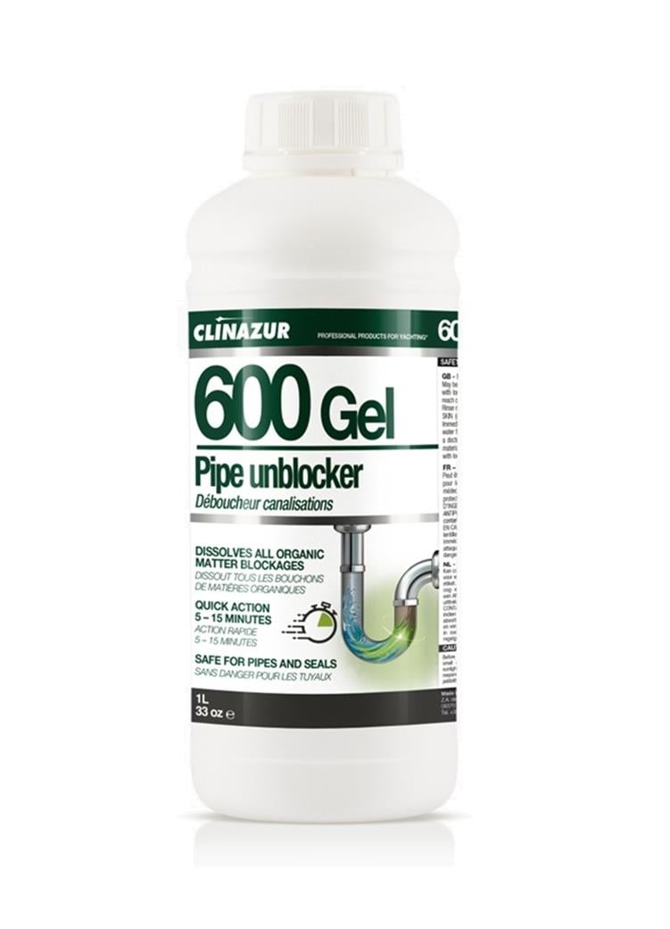 CLIN AZUR -600 GEL- BORU TIKANIKLIK AÇICI 1 L