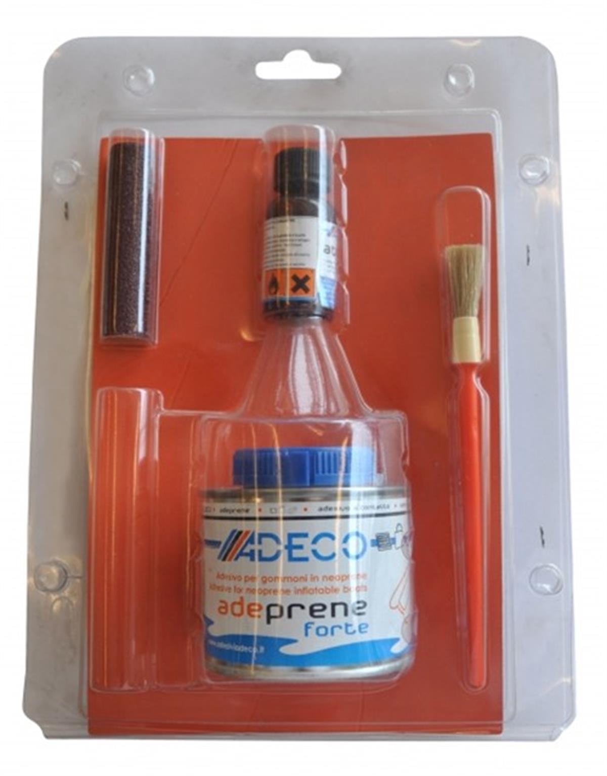 Adeco Hypalon bot tamir kiti, gri