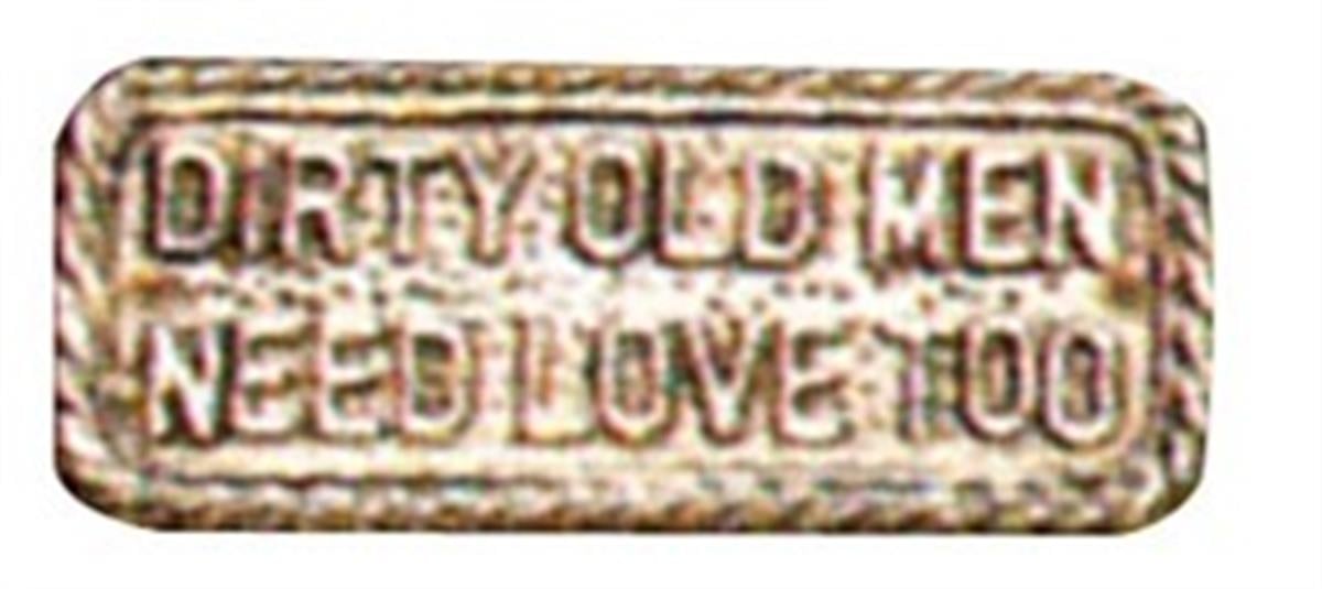 Dekoratif pirinç yazı