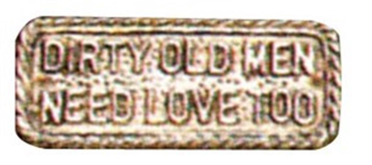 Dekoratif pirinç yazı