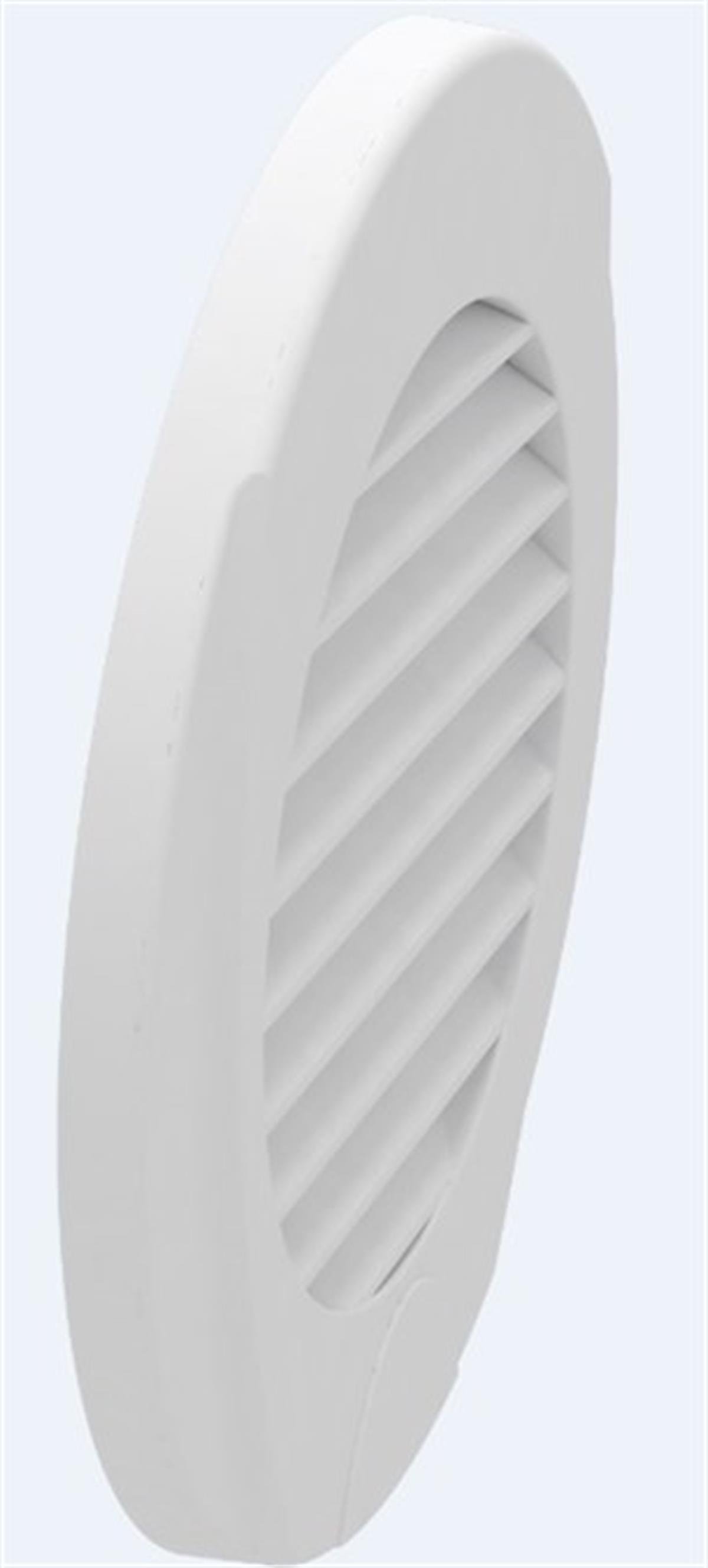 KABİN ÇIKIŞ MENFEZİ PLASTİK BEYAZ. Ø102mm