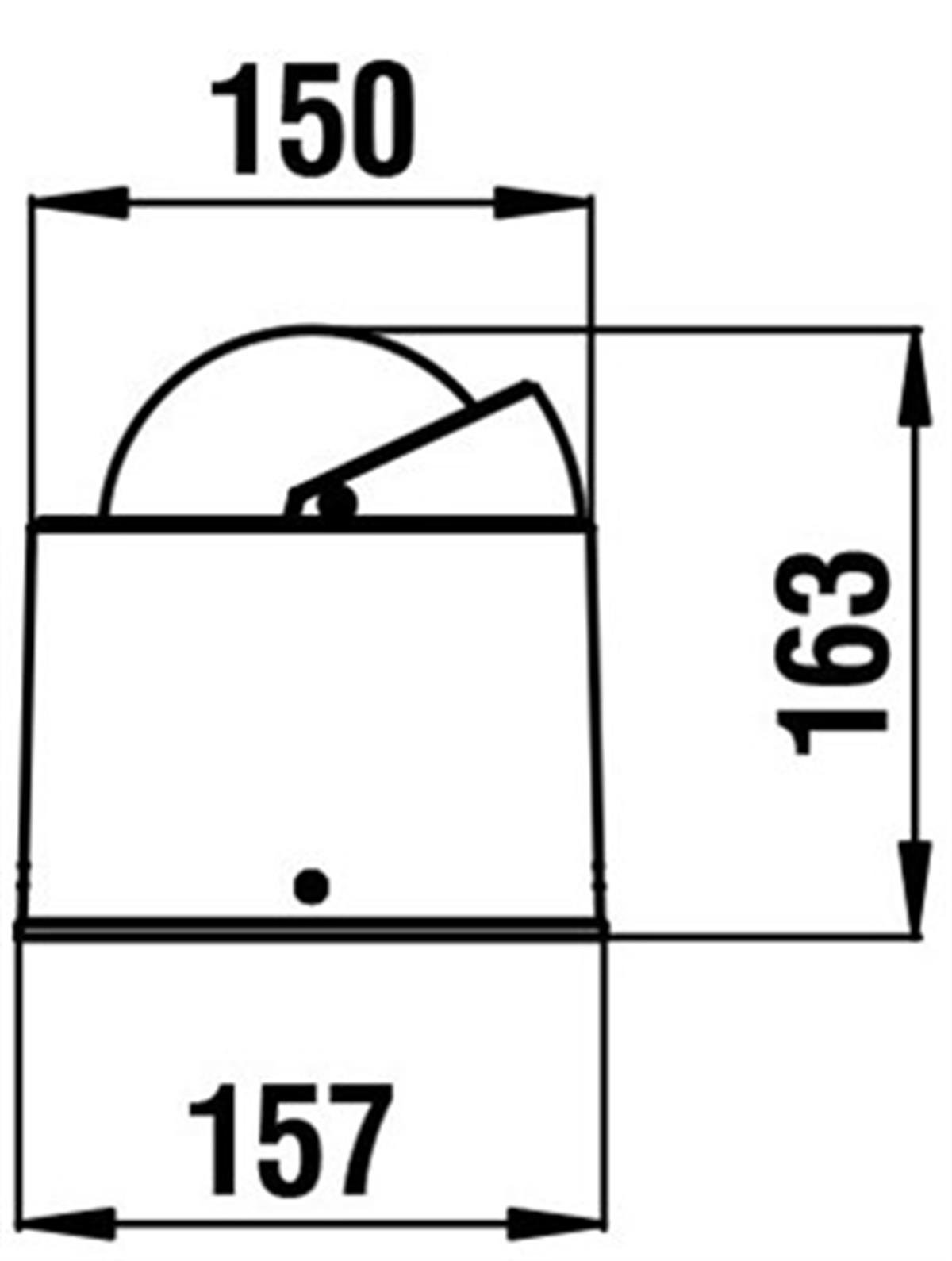 RIVIERA BU4 URANIA PUSULA Ø100MM. SİYAH