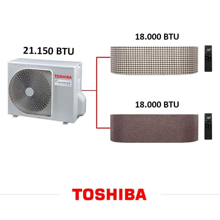 Toshiba Multi Klima Kombinasyon 12