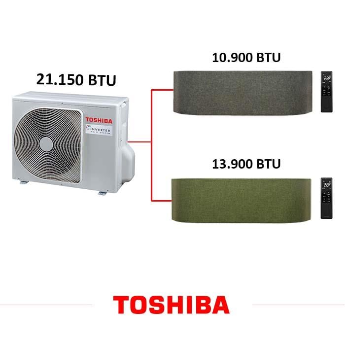 Toshiba Multi Klima Kombinasyon 4