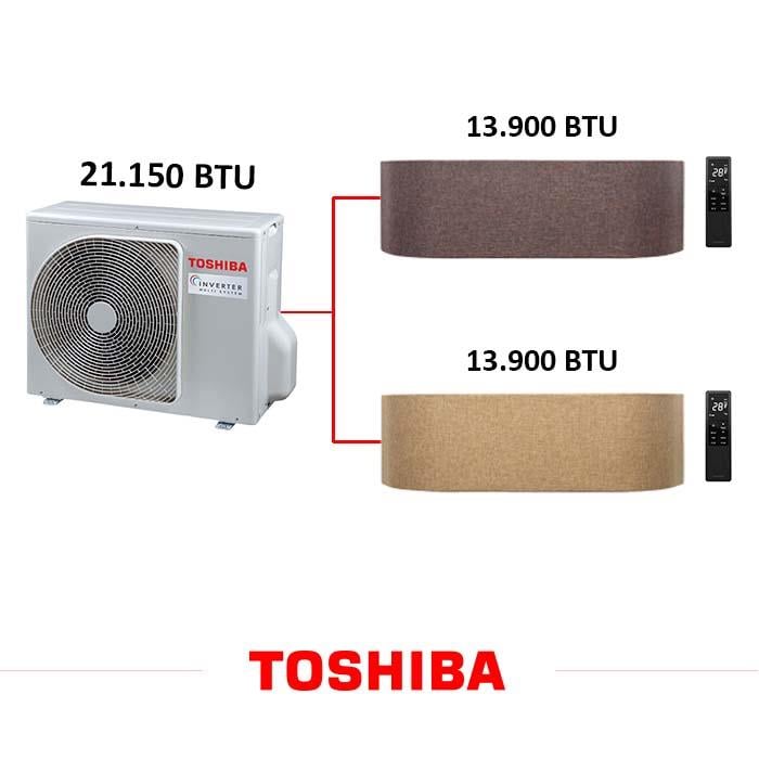 Toshiba Multi Klima Kombinasyon 6