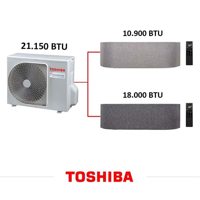 Toshiba Multi Klima Kombinasyon 8