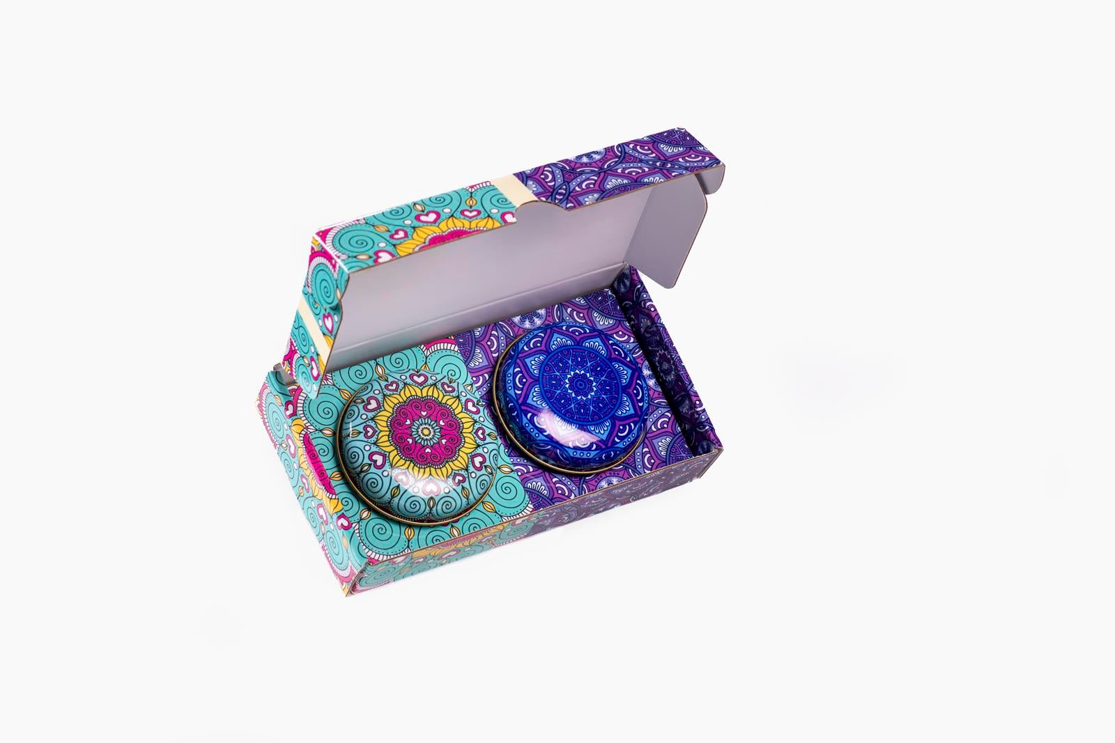 Hoopp Candle Kokulu Soya Wax Mum Seti 2'li (Okyanus-Lavanta)