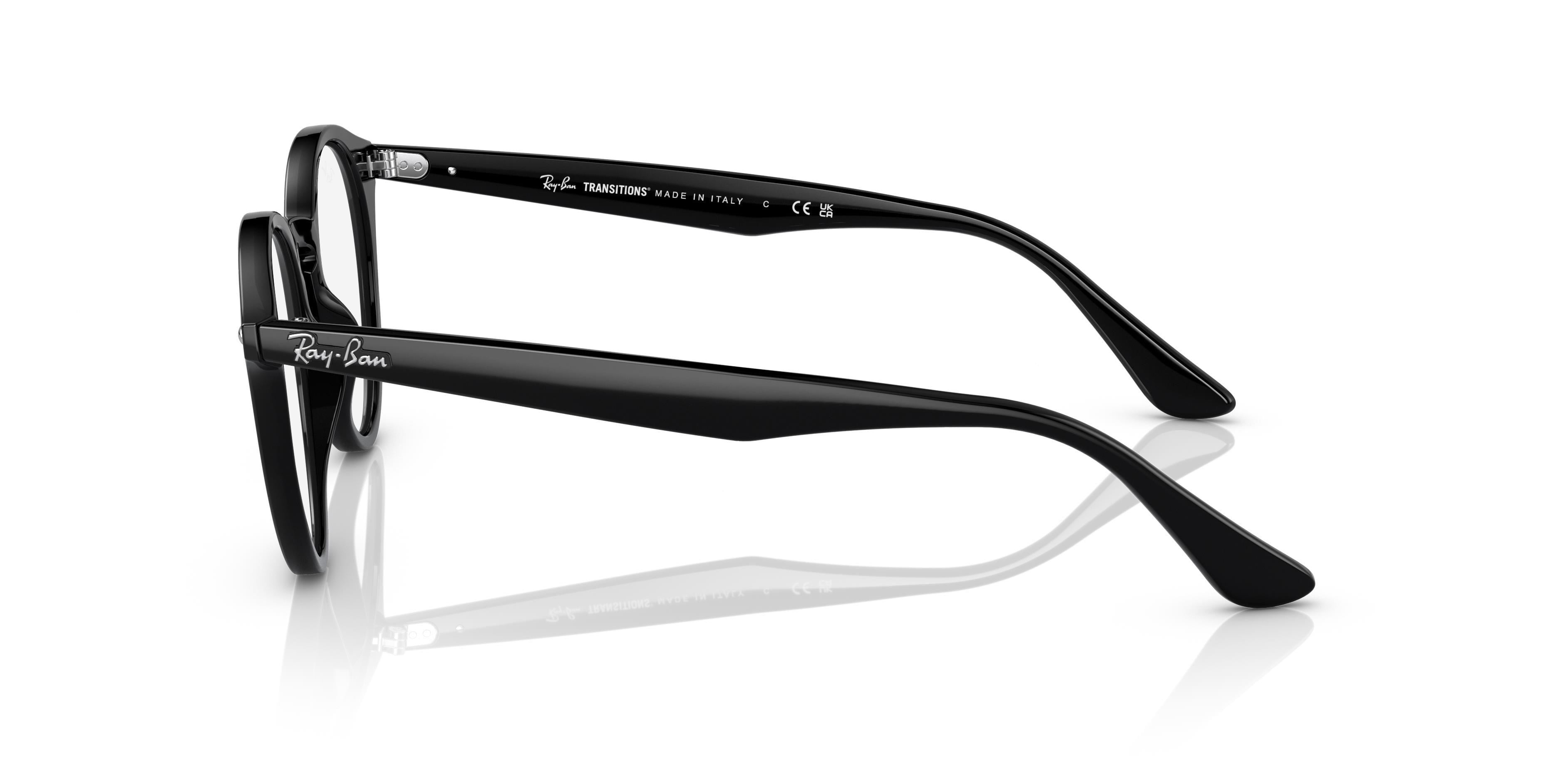 RAY-BAN RB 2180 601/MF 51 TRANSITIONS UNISEX SİYAH YUVARLAK ÇERÇEVE GÜNEŞ GÖZLÜĞÜ