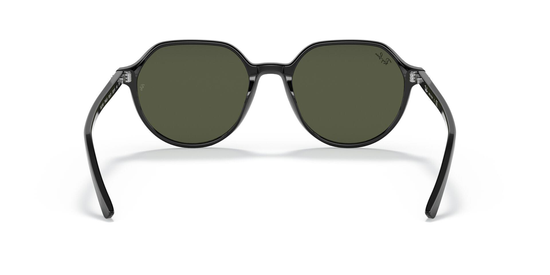 RAY-BAN RB 2195 901/31 53 UNISEX SİYAH OVAL ÇERÇEVE GÜNEŞ GÖZLÜĞÜ