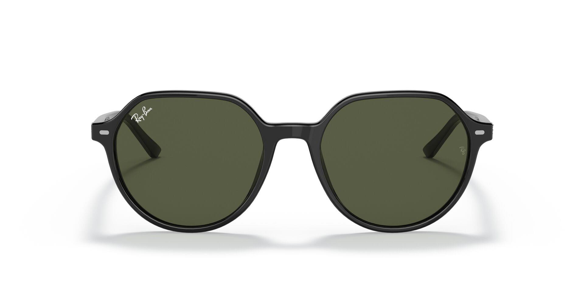 RAY-BAN RB 2195 901/31 53 UNISEX SİYAH OVAL ÇERÇEVE GÜNEŞ GÖZLÜĞÜ