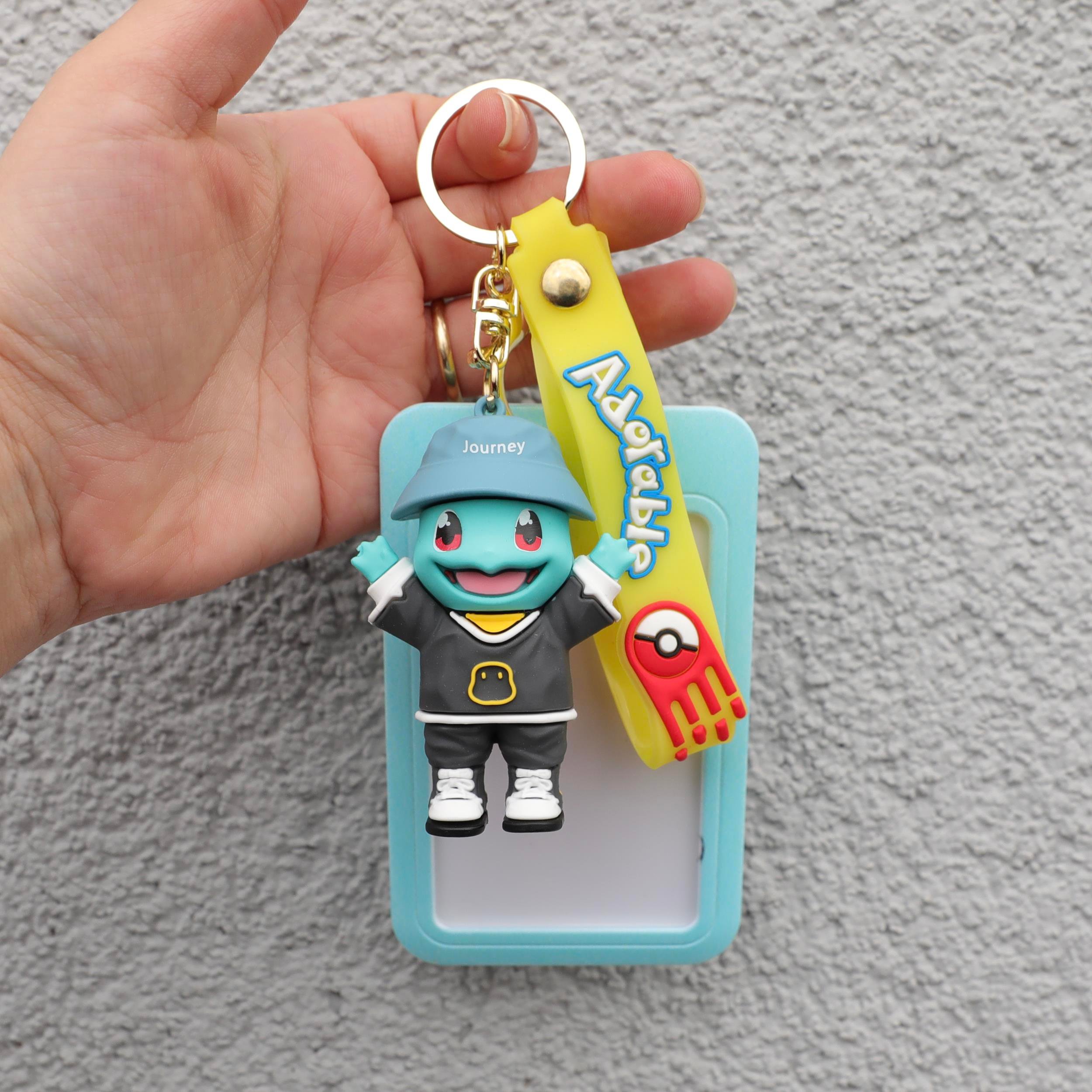 7cm Anime Pokemon Pikachu Karakterleri Anahtarlık Kartlık Model 3