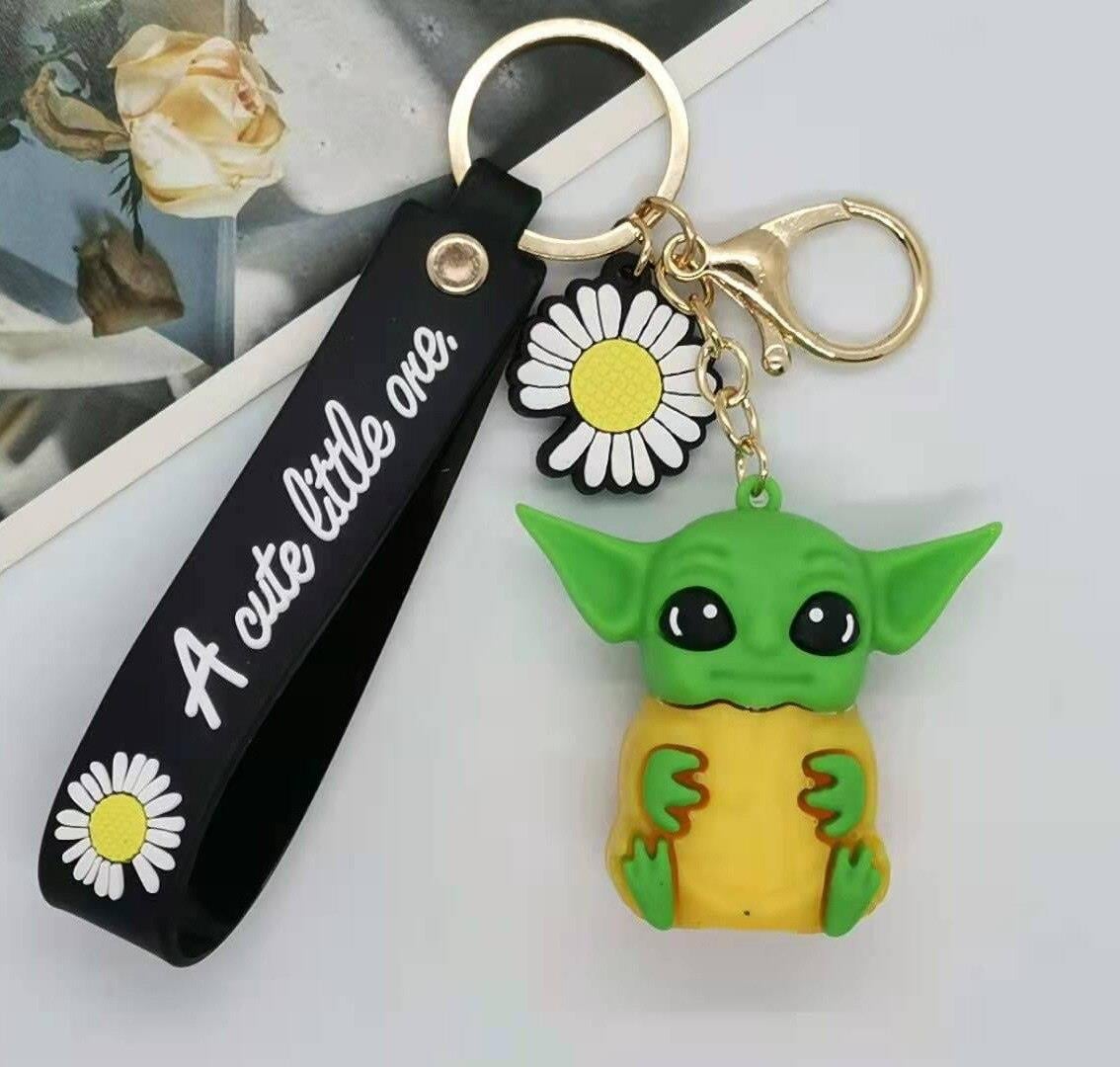 Baby Yoda Silikon Anahtarlık Çanta Süsü