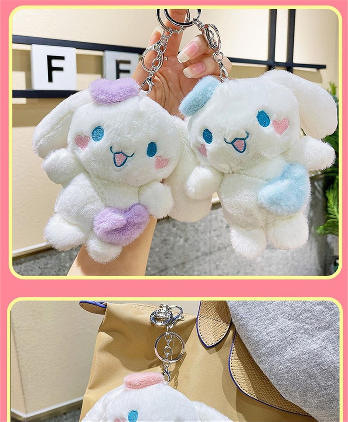 Cinnamoroll Peluş Anahtarlık