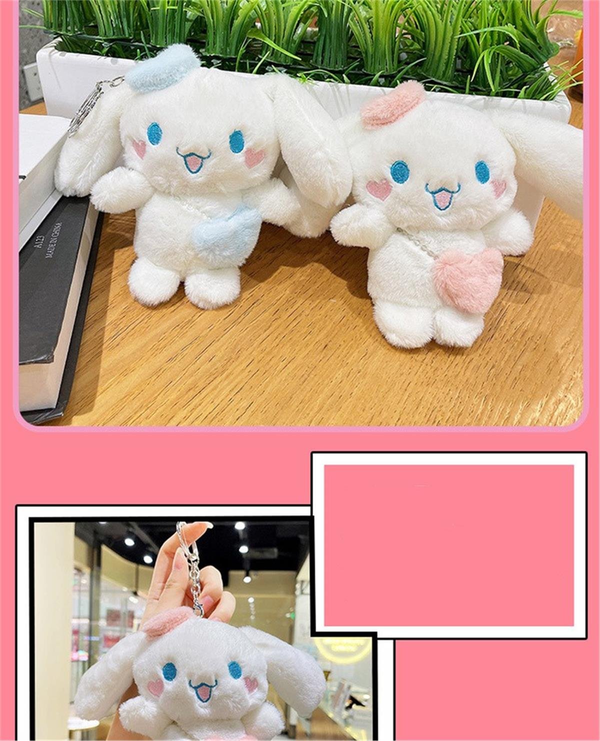 Cinnamoroll Peluş Anahtarlık