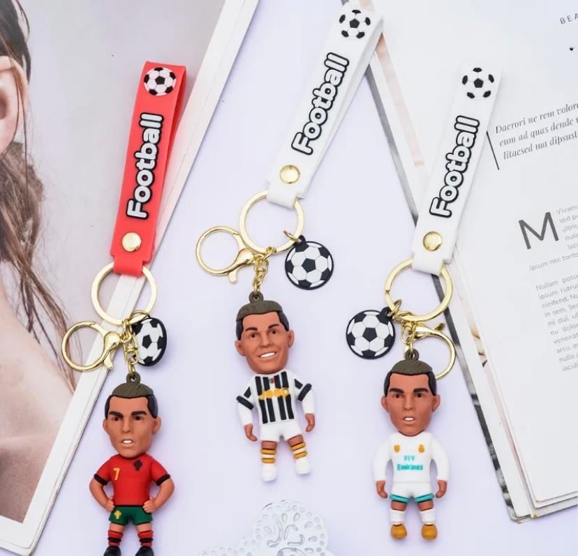 Cristiano Ronaldo  Anahtarlık ve Çanta Süsü 1 ADET