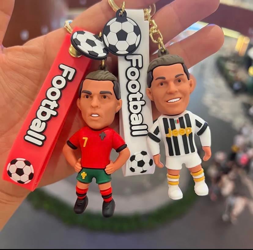 Cristiano Ronaldo  Anahtarlık ve Çanta Süsü 1 ADET