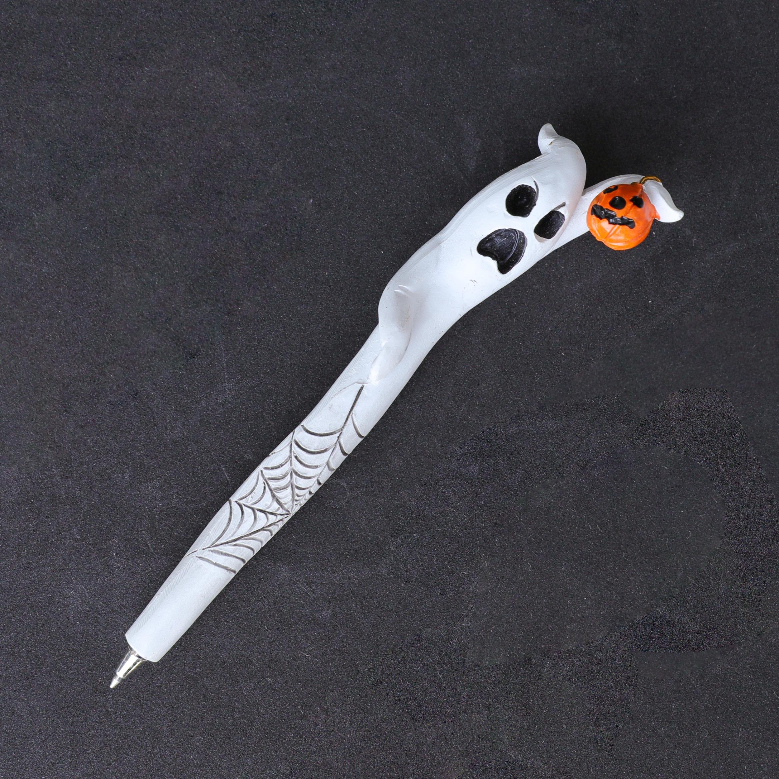 Dekoratif Polyester Hayalet Tükenmez Kalem (16cm)