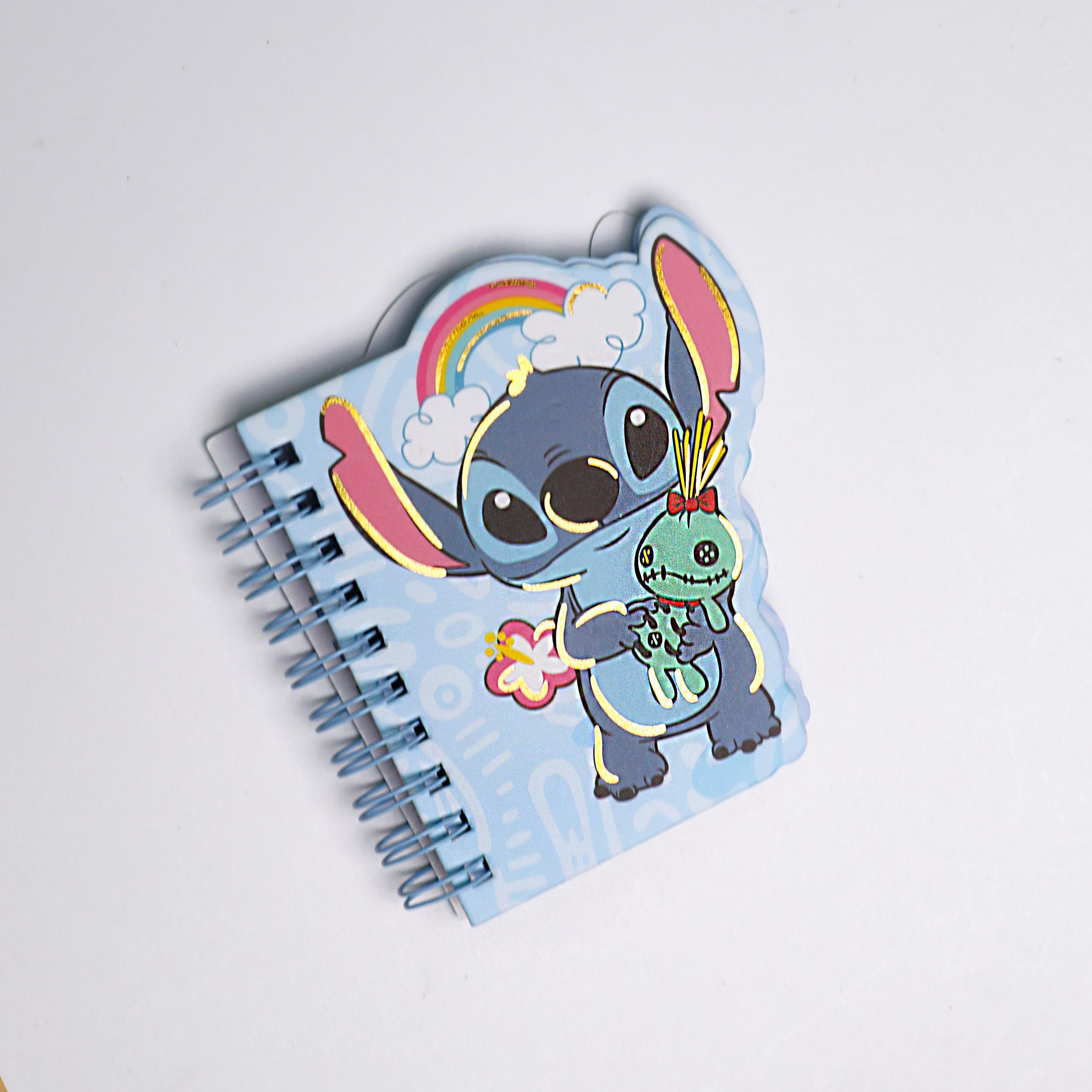 Disney Stitch Mini Defter Renkli Sayfalı