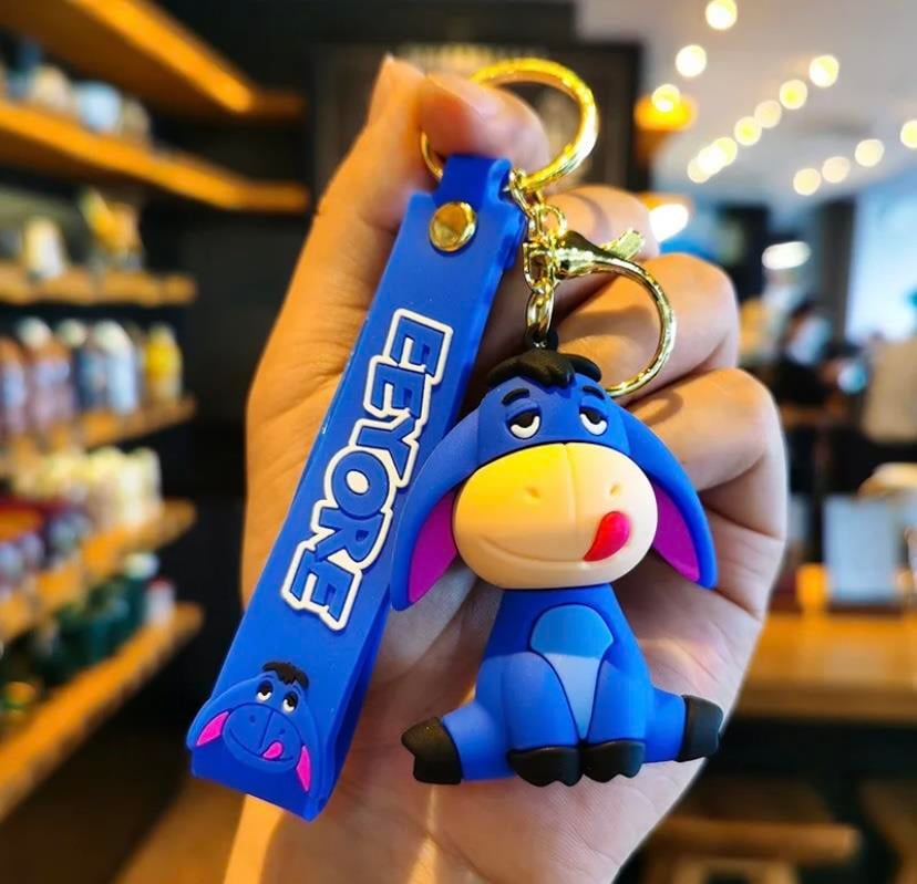 Disney Winniie The Pooh -Eşek Eeyore  Anahtralık Çanta SÜSÜ