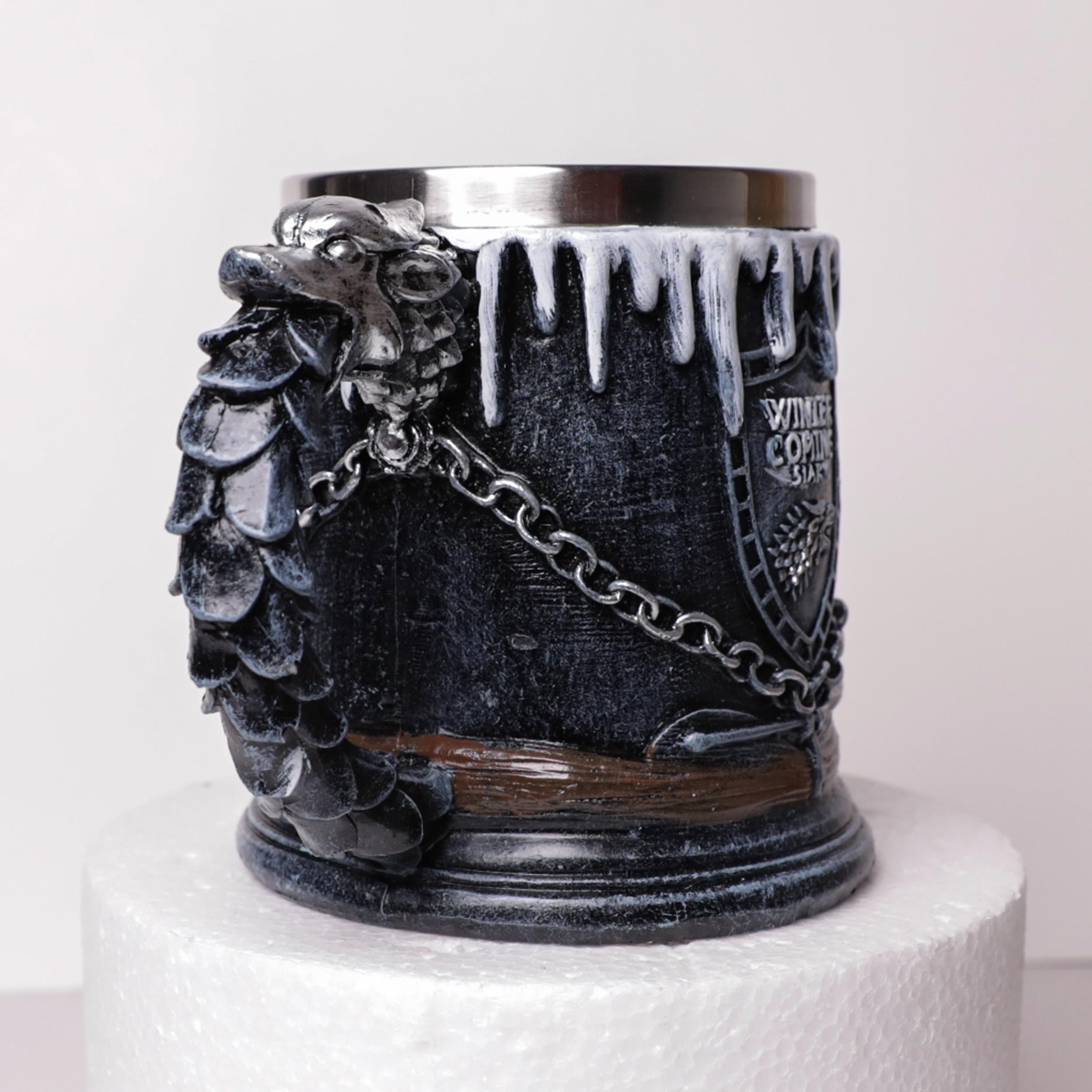 Game Of Thrones Winter İs Coming Çelik Kupa Bardak