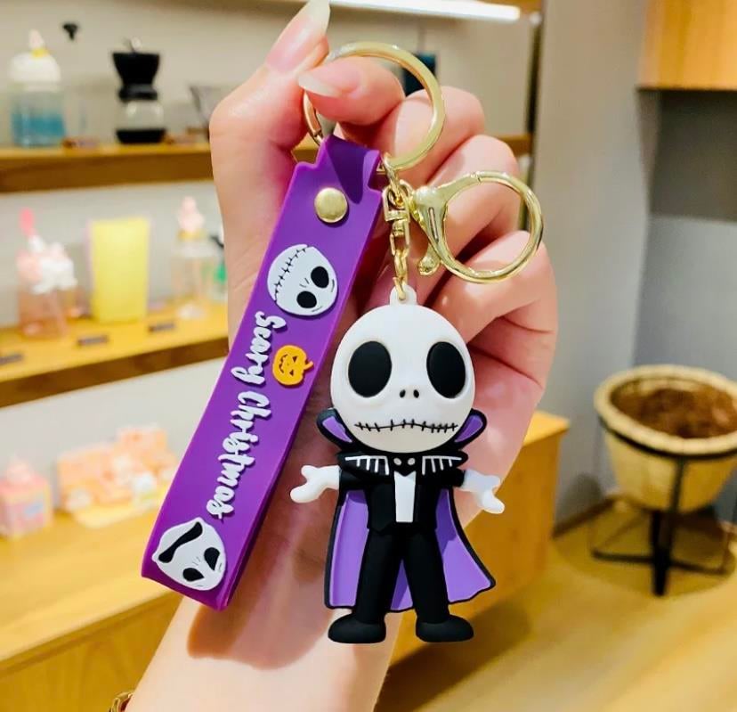 Jack Skellington Silikon Anahtarlık Moden 2