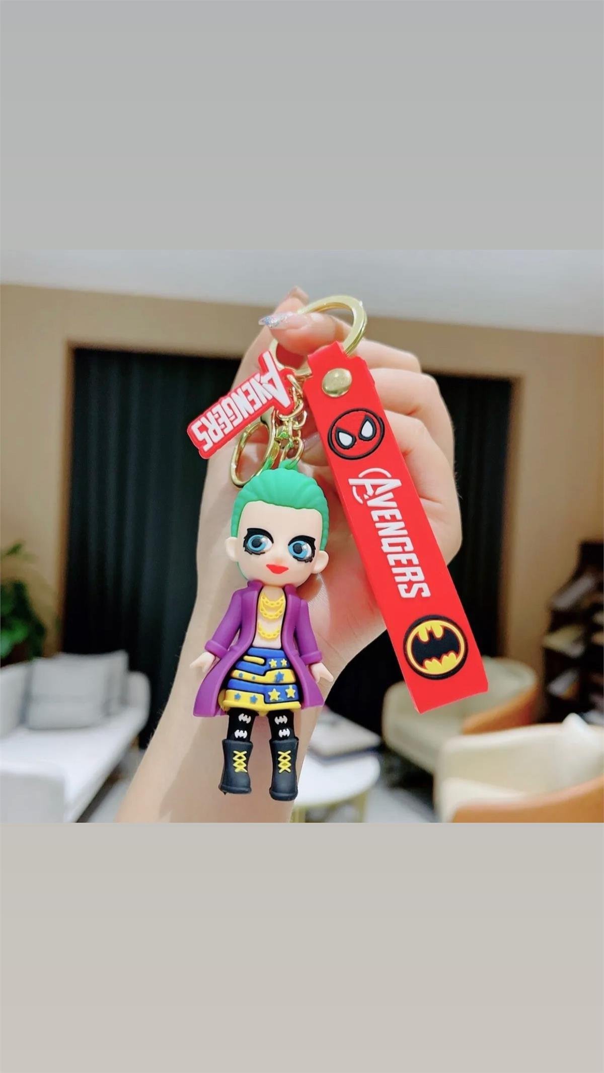 Joker Anahtarlık Ve Çanta Aksesuarı