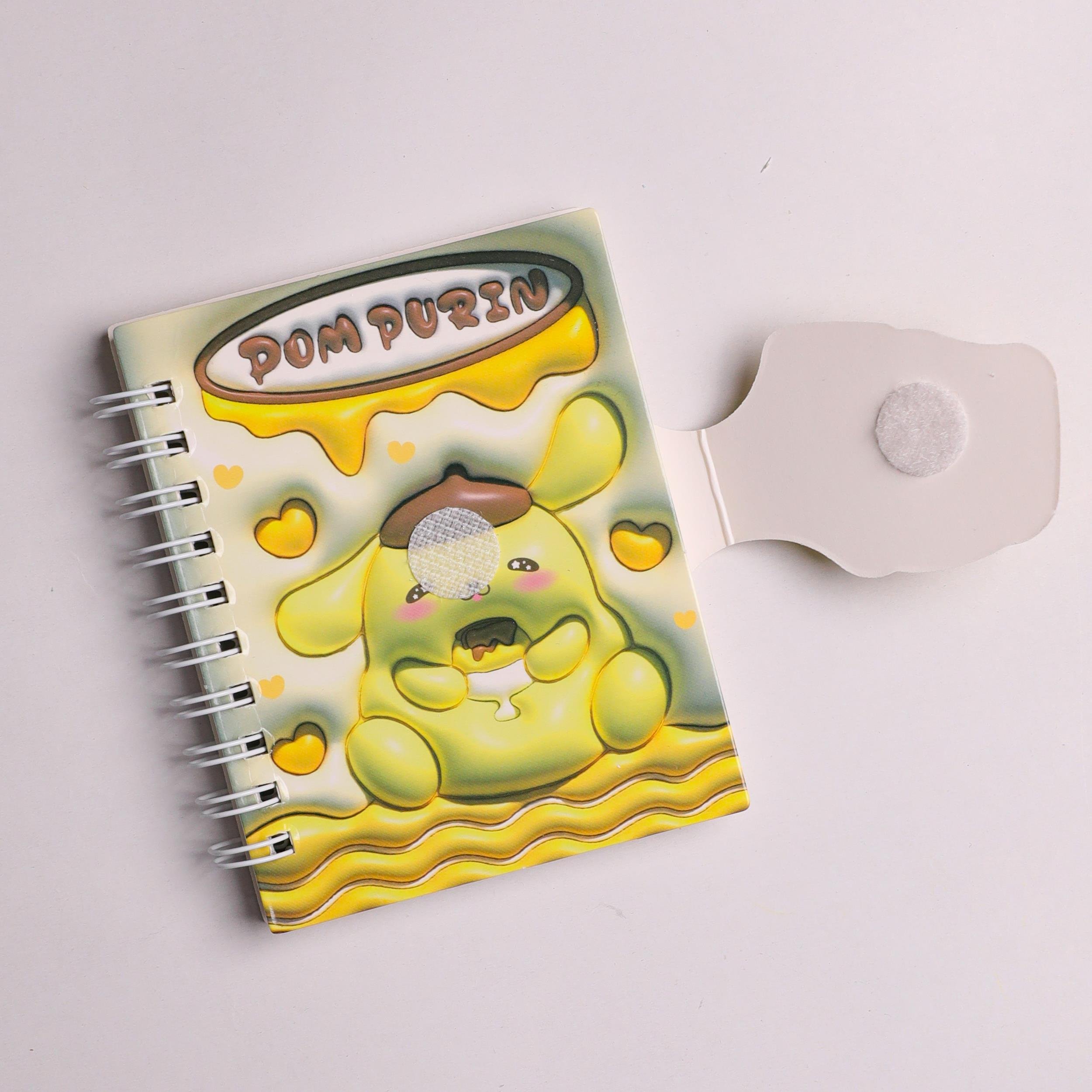 Kawaii Sanrio Hello Kitty ,Melodi ,Kuromi ,Cinnamarol Defter Mıknatıslı Mini