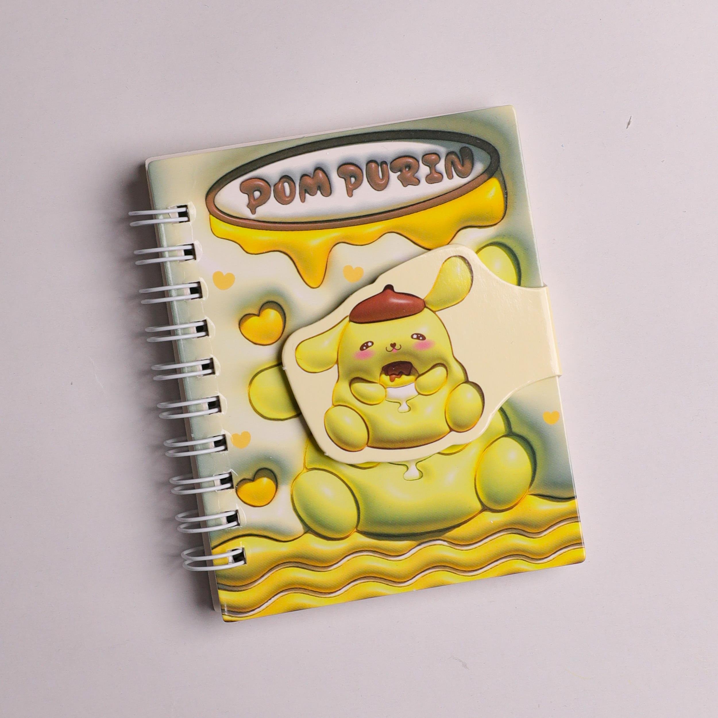 Kawaii Sanrio Hello Kitty ,Melodi ,Kuromi ,Cinnamarol Defter Mıknatıslı Mini