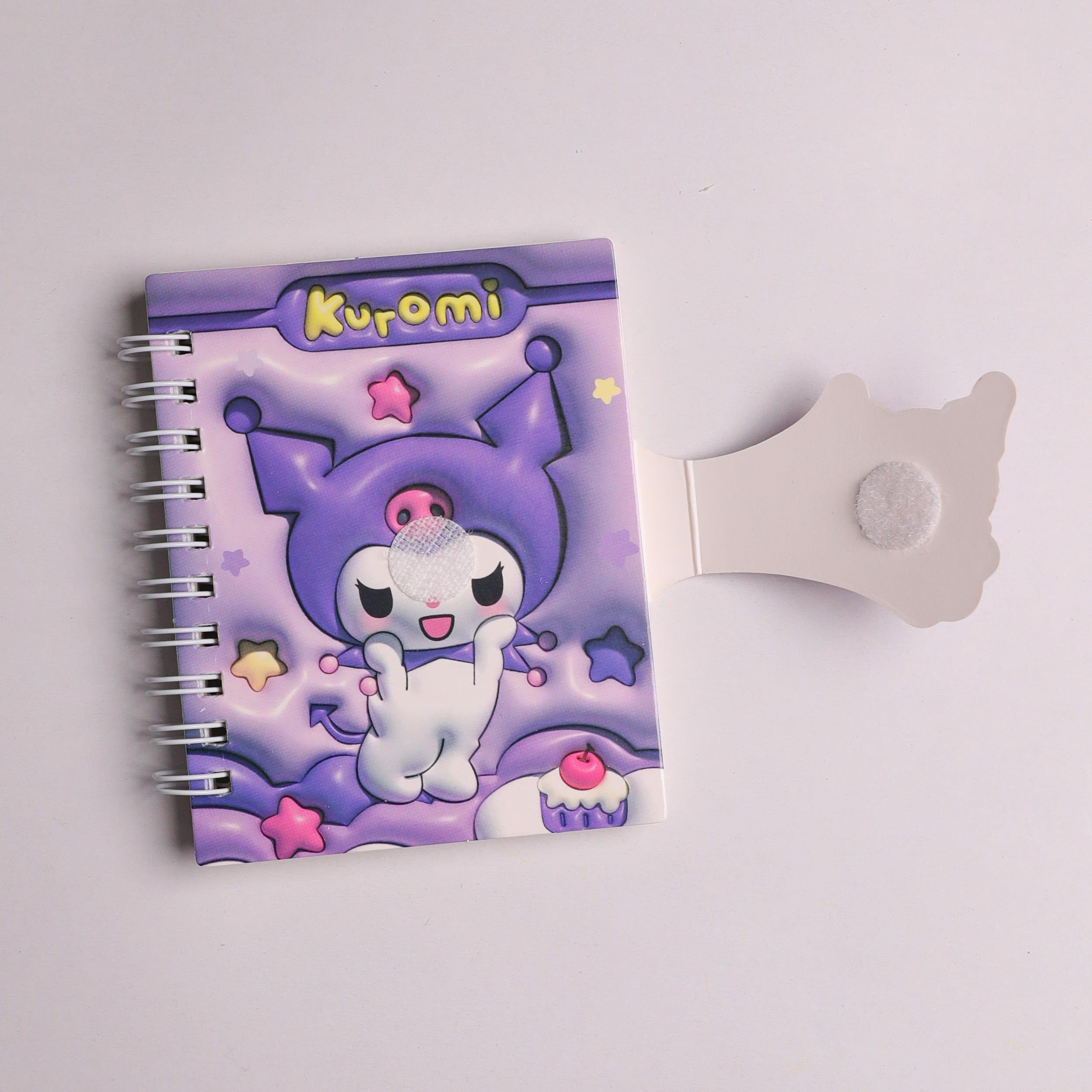 Kawaii Sanrio Hello Kitty ,Melodi ,Kuromi ,Cinnamarol Defter Mıknatıslı Mini