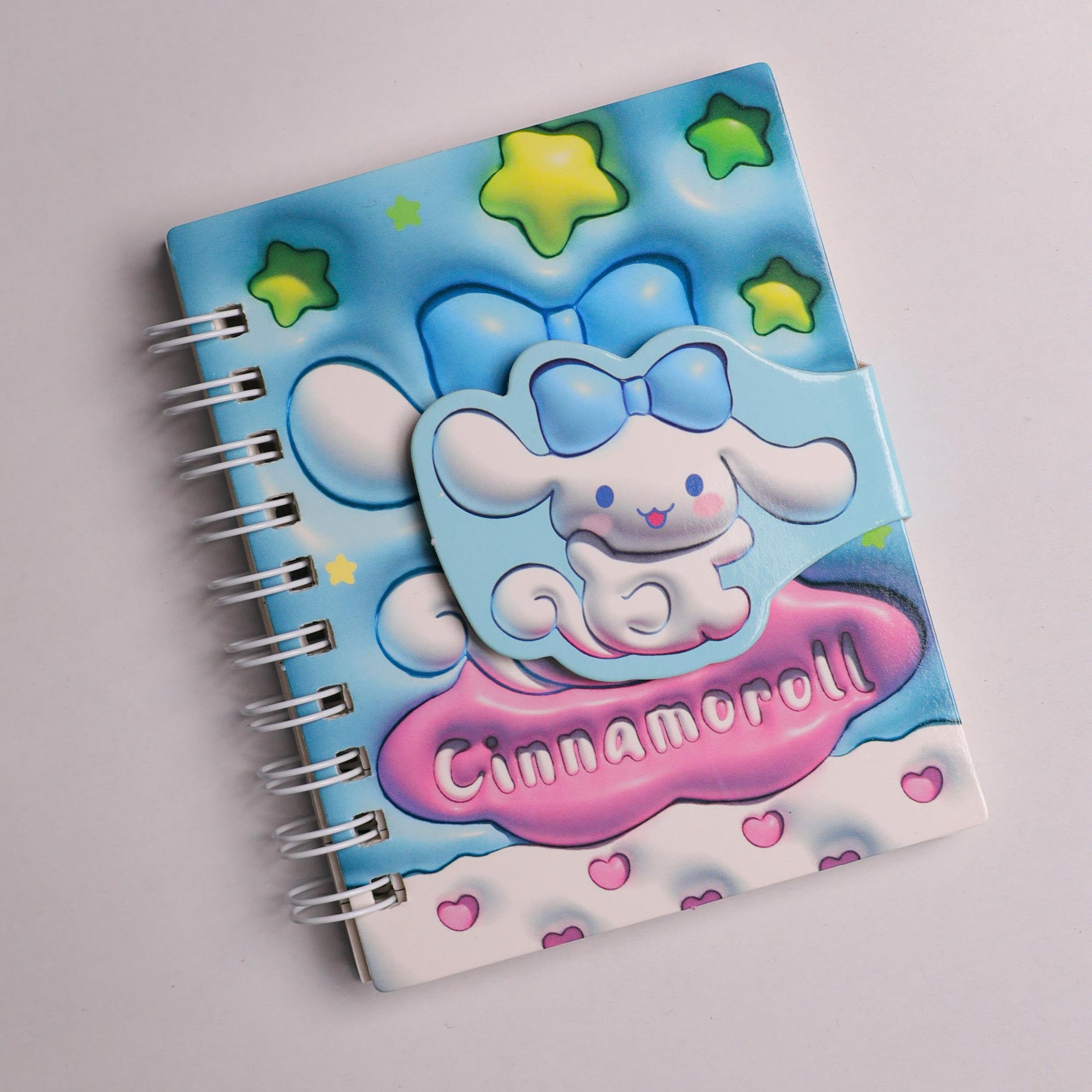 Kawaii Sanrio Hello Kitty ,Melodi ,Kuromi ,Cinnamarol Defter Mıknatıslı Mini